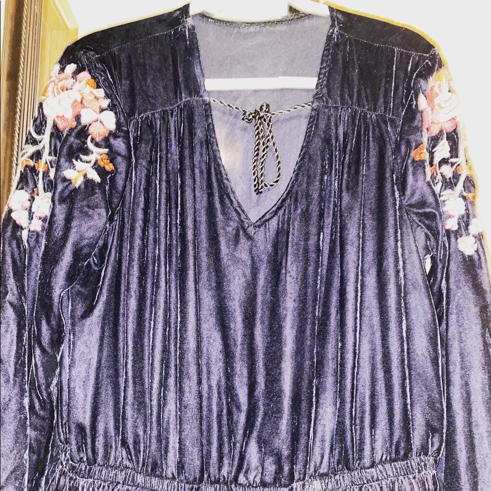 Boho suede dress